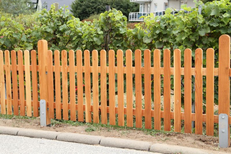 Finished Wood Fence