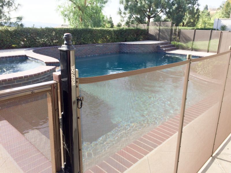 Pool Safety Fencing detail